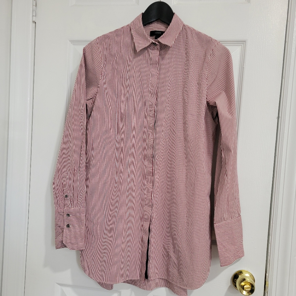J.crew shirt long sleeve women size 4 - Picture 10 of 15